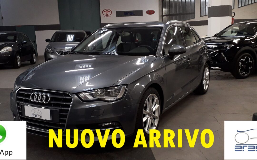 Audi A3 SPB 1.6 TDI 110 CV AMBITION – EURO 6B –